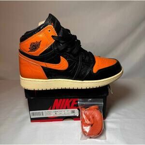Size 6 Air Jordan 1 Retro High OG GS Shattered Backboard 3.0 Men's Shoes